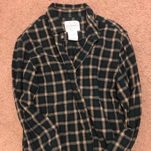 Green flannel
